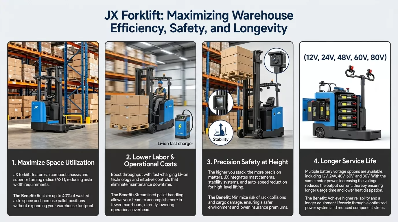 JX Forklift: Maximizing WarehouseEfficiency, Safety, and Longevity
